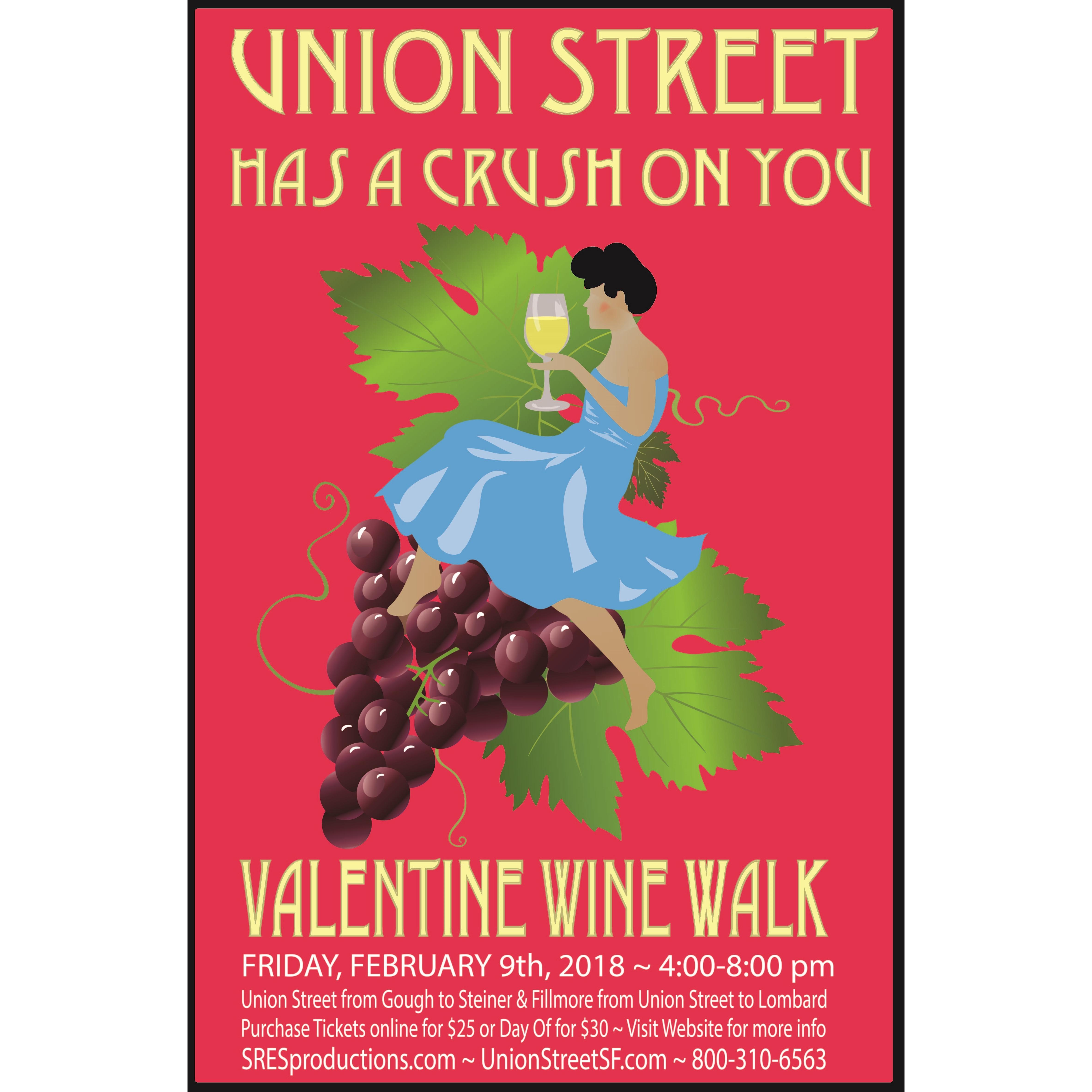 Union Street Has A Crush On You Valentine Wine
