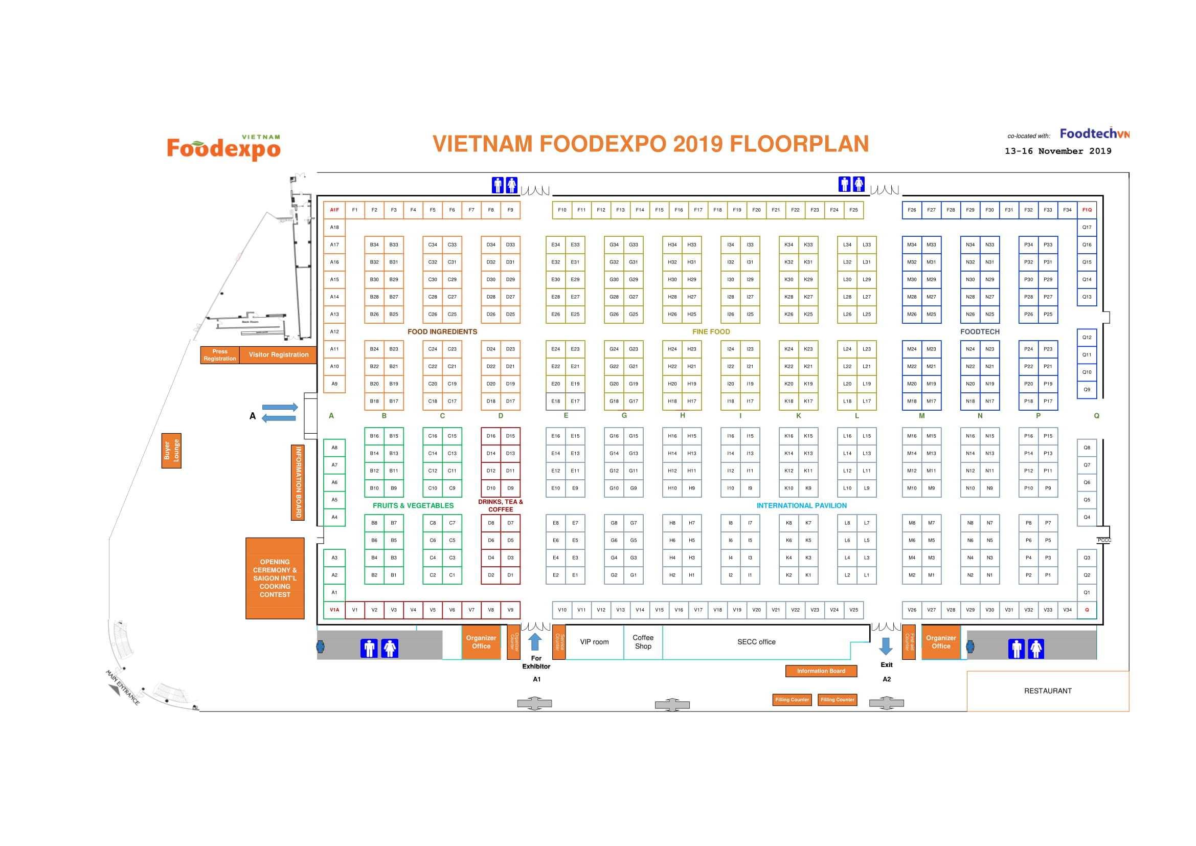Vietnam FoodExpo (Nov 2024), Ho Chi Minh Vietnam - Trade Show