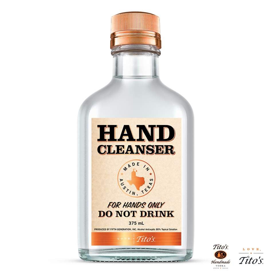 Tito's Hand Sanitizer
