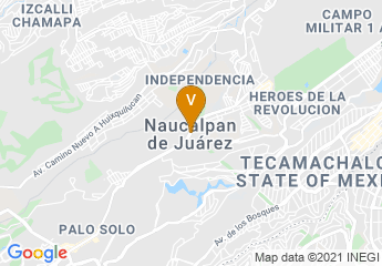 map of Universidad Anáhuac Mexico North Campus