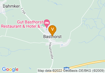 map of Gut Basthorst