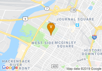 Map of Jersey City