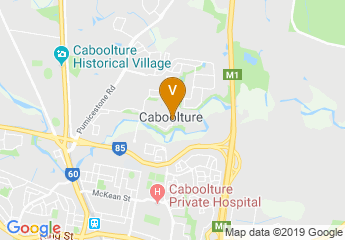 map of Caboolture Showgrounds
