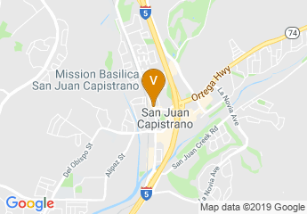 Map of San Juan Capistrano
