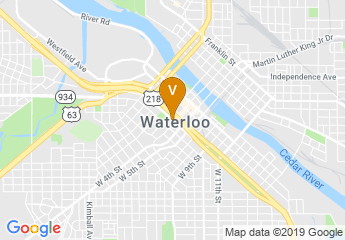 Map of Waterloo
