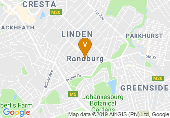 map of Mintek Randburg