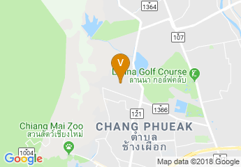 map of Chiang Mai International Convention and Exhibition Center