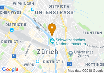 map of Zurich Marriott Hotel