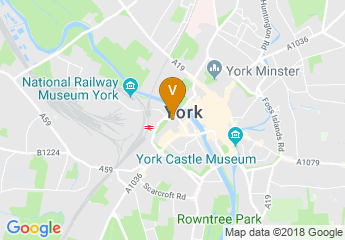 map of The Grand Hotel & Spa, York