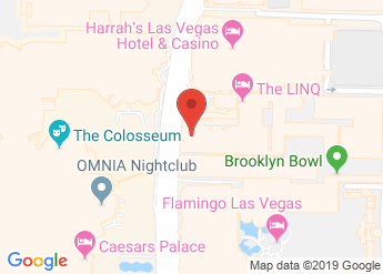 map of The Linq Hotel & Casino