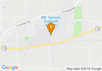 map of Mt. Vernon Outland Airport
