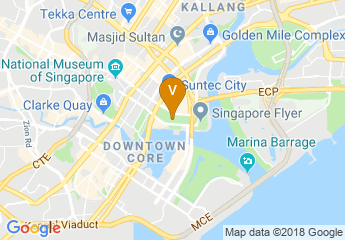 map of Mandarin Oriental, Singapore