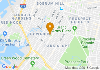 map of Old Stone House & Washington Park