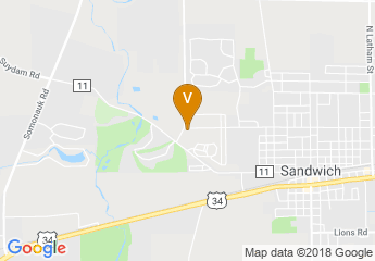 map of The Sandwich Fairgrounds