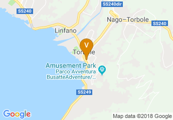 map of Hotel Lago di Garda