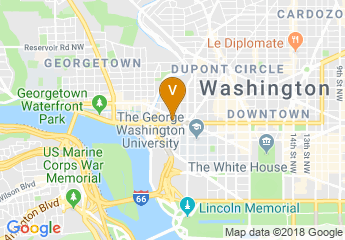 map of Melrose Georgetown Hotel