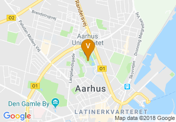 map of Aarhus University