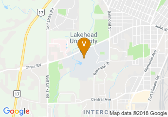 map of Lakehead University