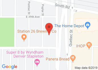 map of Renaissance Denver Stapleton Hotel
