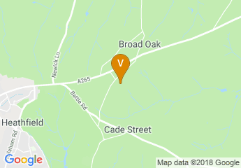 map of Tottingworth Farm Cafe