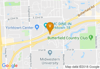 map of Embassy Suites by Hilton Chicago Lombard Oak Brook
