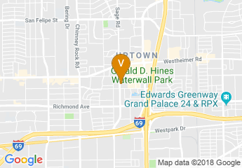 map of Embassy Suites by Hilton Houston Near the Galleria