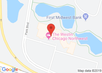 map of The Westin Chicago Northwest