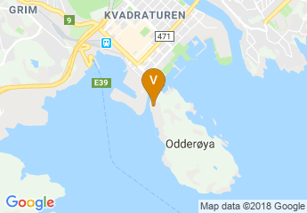 map of Kilden teater- og konserthus