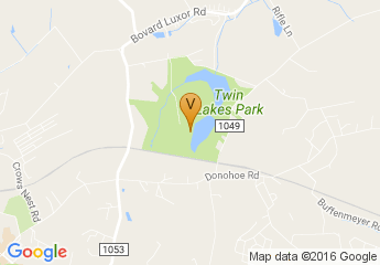 map of Twin Lakes Park