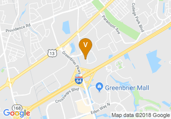 map of Chesapeake Conference Center