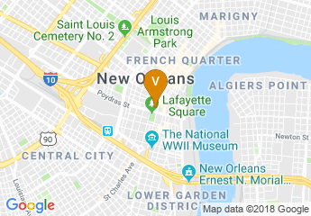 map of Pan American Life Center