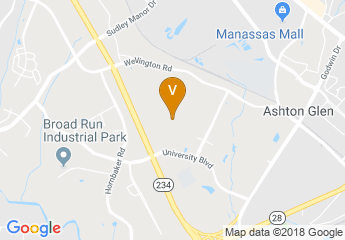 map of Hylton Performing Arts Center