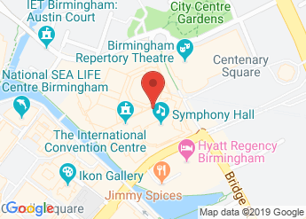 map of The International Convention Centre
