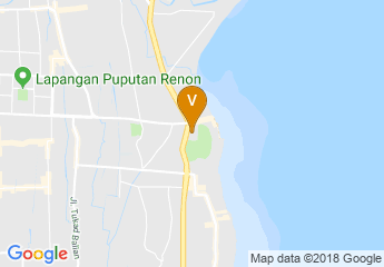 map of Sanur Paradise Plaza Hotel