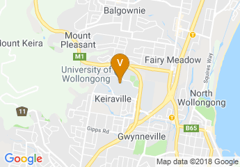 map of University of Wollongong