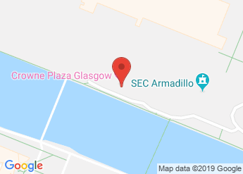 map of Crowne Plaza Glasgow