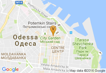 map of Deribasovskaya street