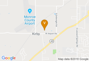 map of Monroe County Fairgrounds
