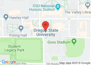 map of Oregon State University