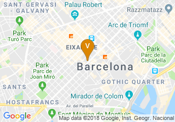 map of University of Barcelona International Summer School