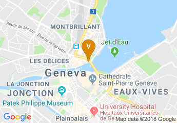 map of Four Seasons Hotel des Bergues Geneva