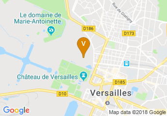 map of Trianon Palace Versailles, A Waldorf Astoria Hotel