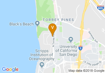 map of Estancia La Jolla Hotel & Spa