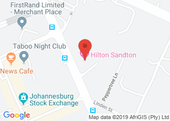 map of Hilton Sandton