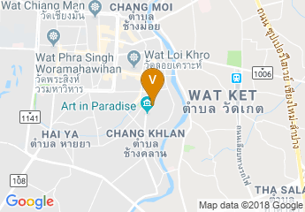 map of Shangri-La Hotel - Chiang Mai