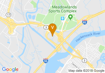 map of Hilton Meadowlands