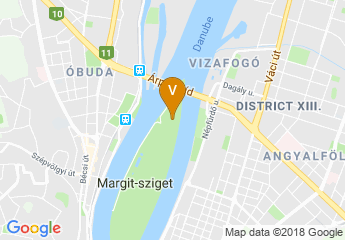 map of Danubius Health Spa Resort Margitsziget