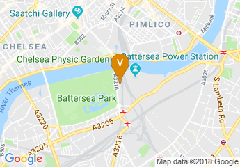 map of Pestana Chelsea Bridge