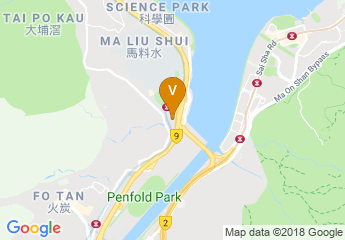 map of Hyatt Regency Hong Kong, Sha Tin