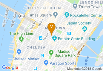 map of Gotham Hall